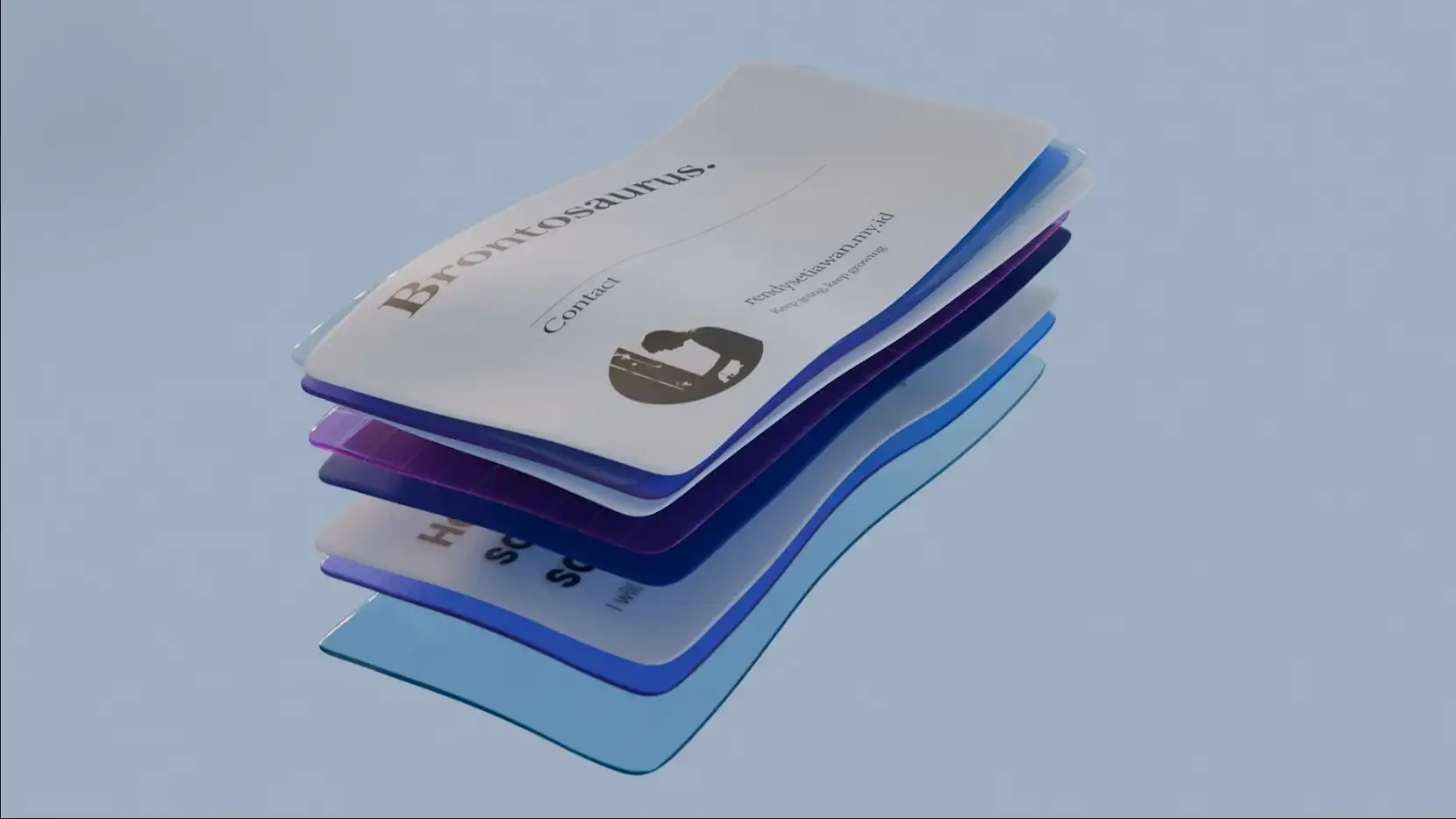 Glass Card | Motion Experiment 1.0